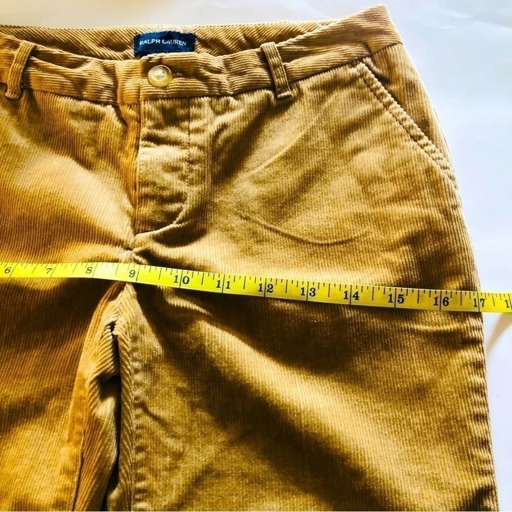 Ralph Lauren ChildrensWear Boys Chino Corduroy Trousers Pants Size 12 Youth